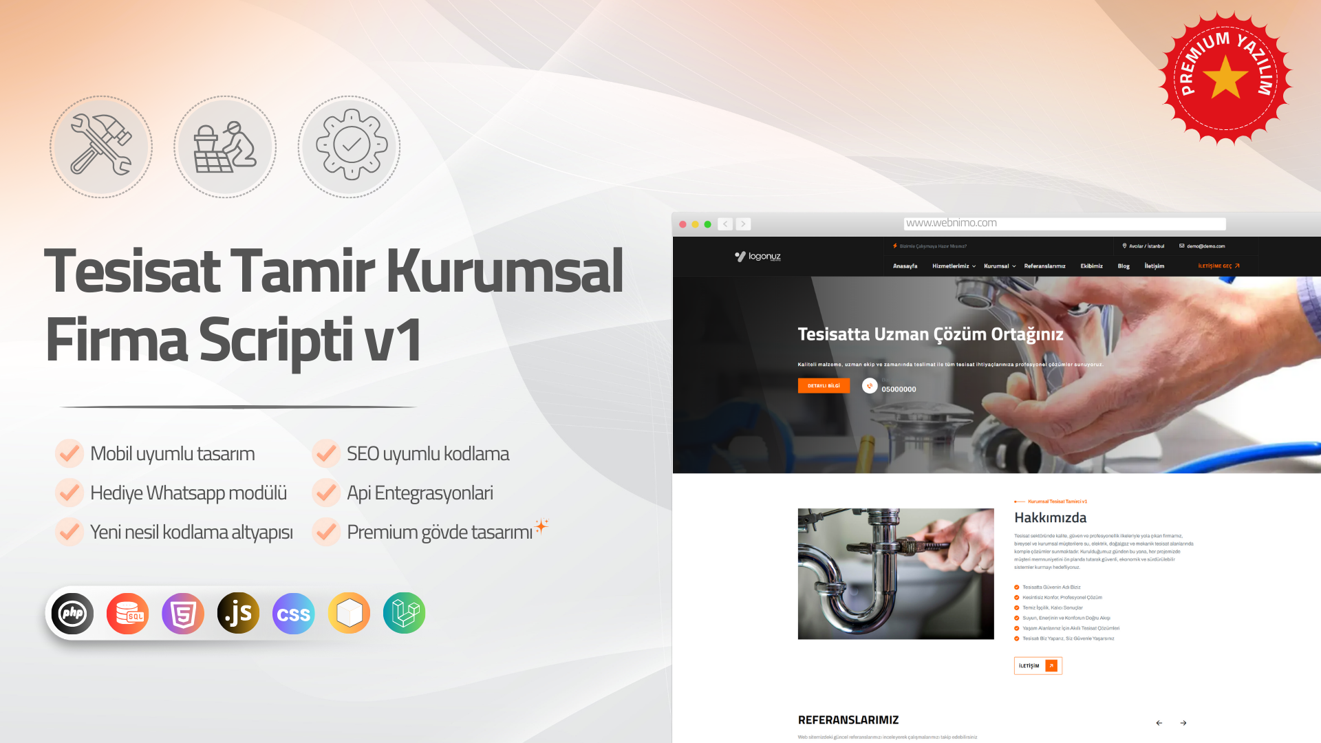 Tamir Tesisat Kurumsal Script v1